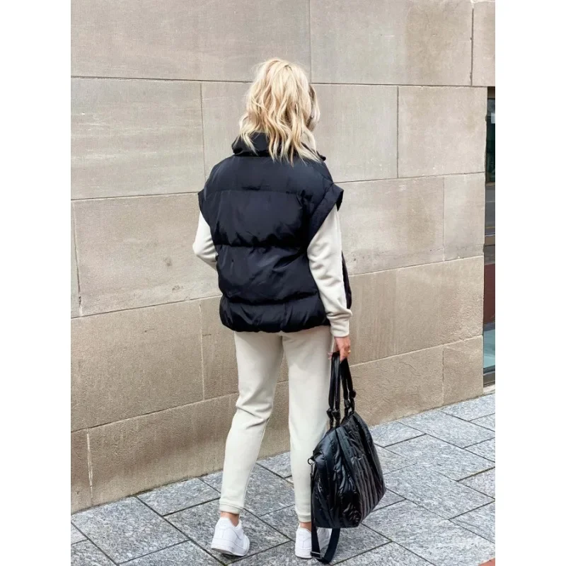 Gilet invernale alla moda per donna