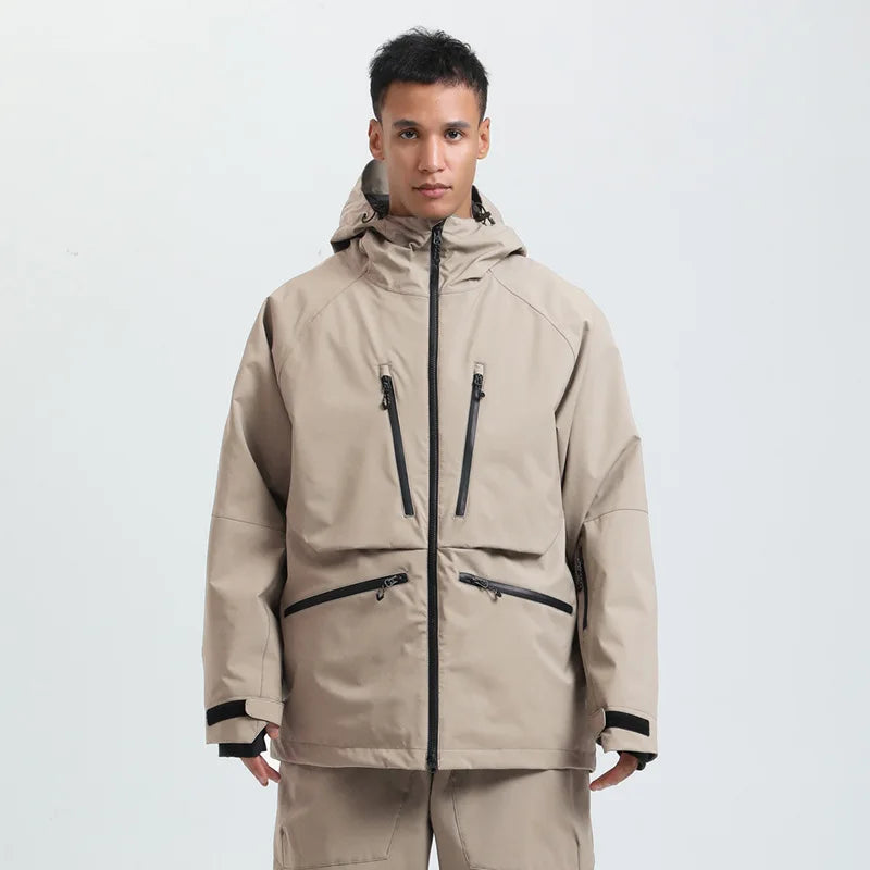 Unisex vinterjakke til snowboard – åndbar og vandafvisende