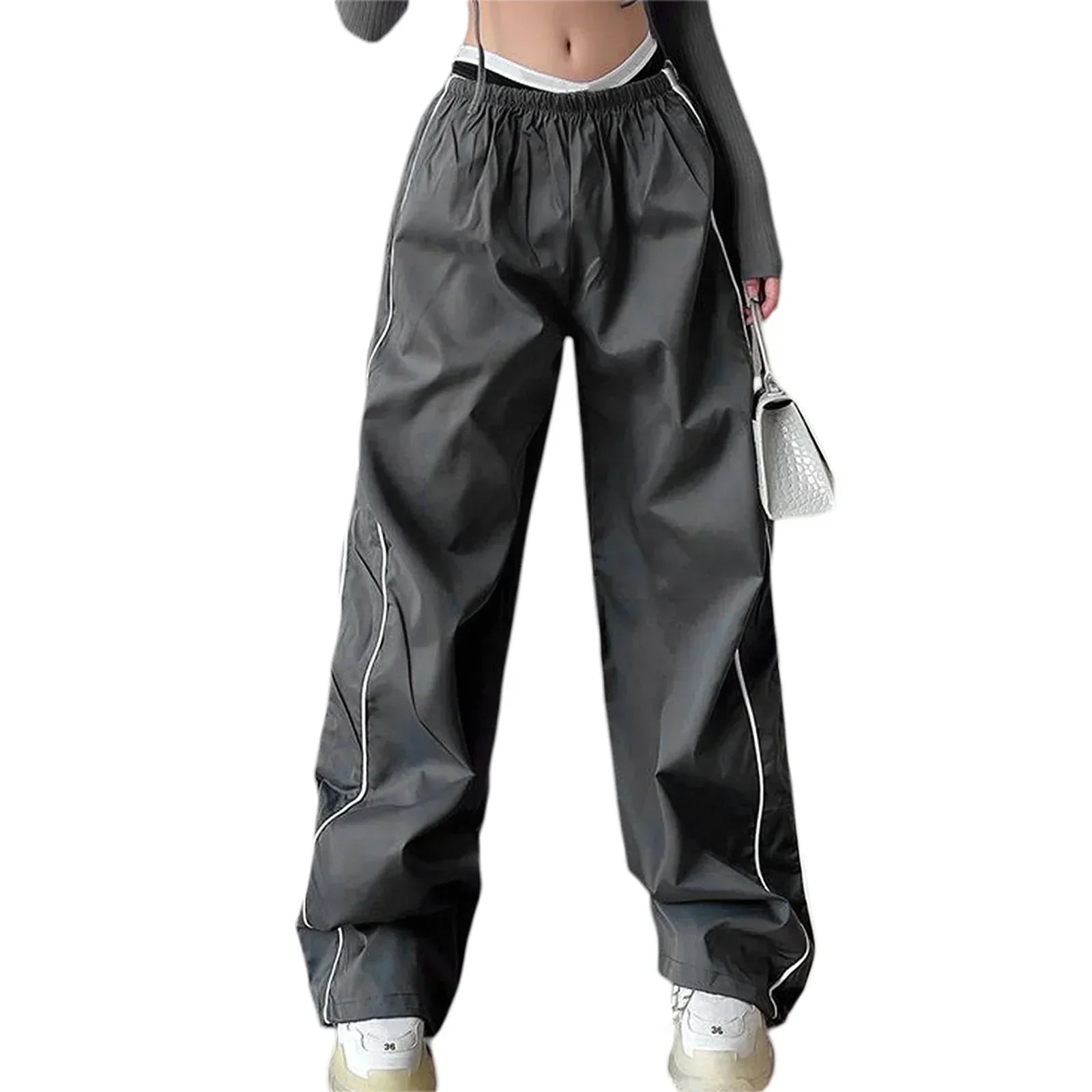 Pantaloni da jogging casual baggy da donna – Vestibilità rilassata