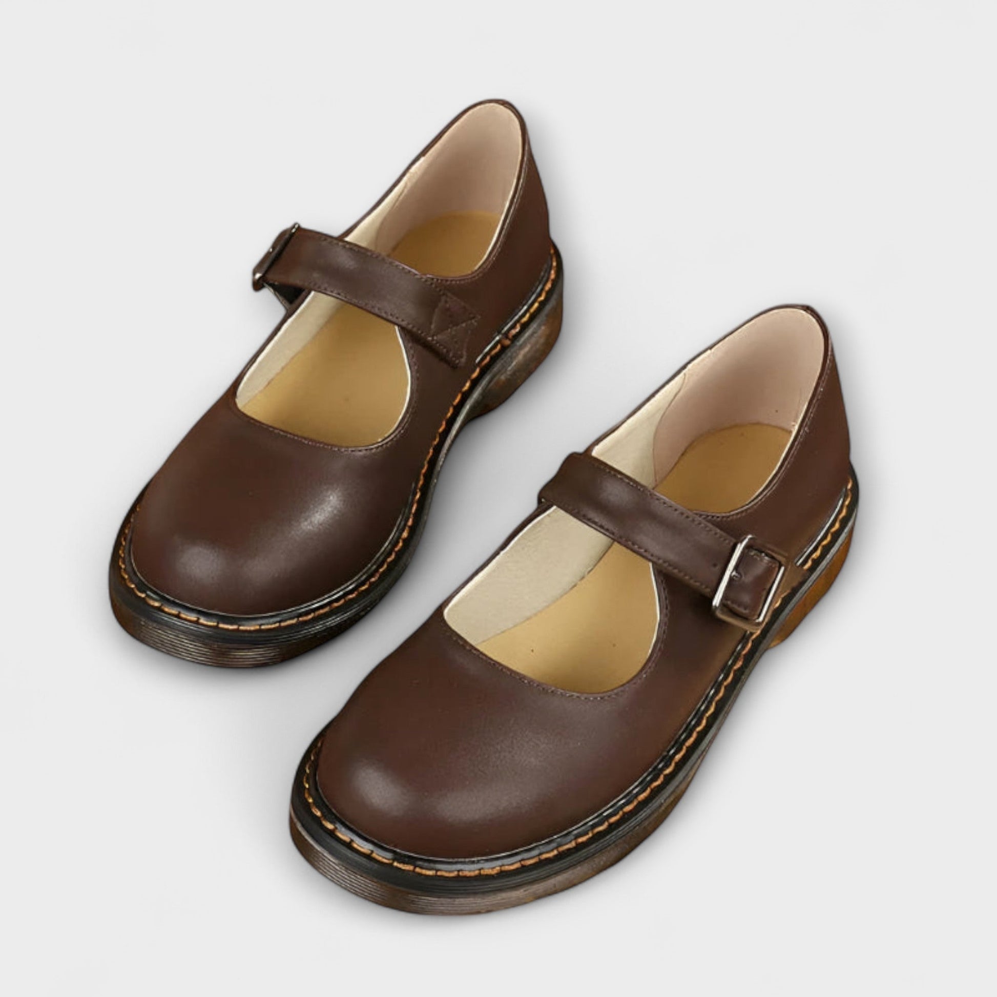 Scarpe vintage chiuse di alta qualità da donna - comfort ed eleganza
