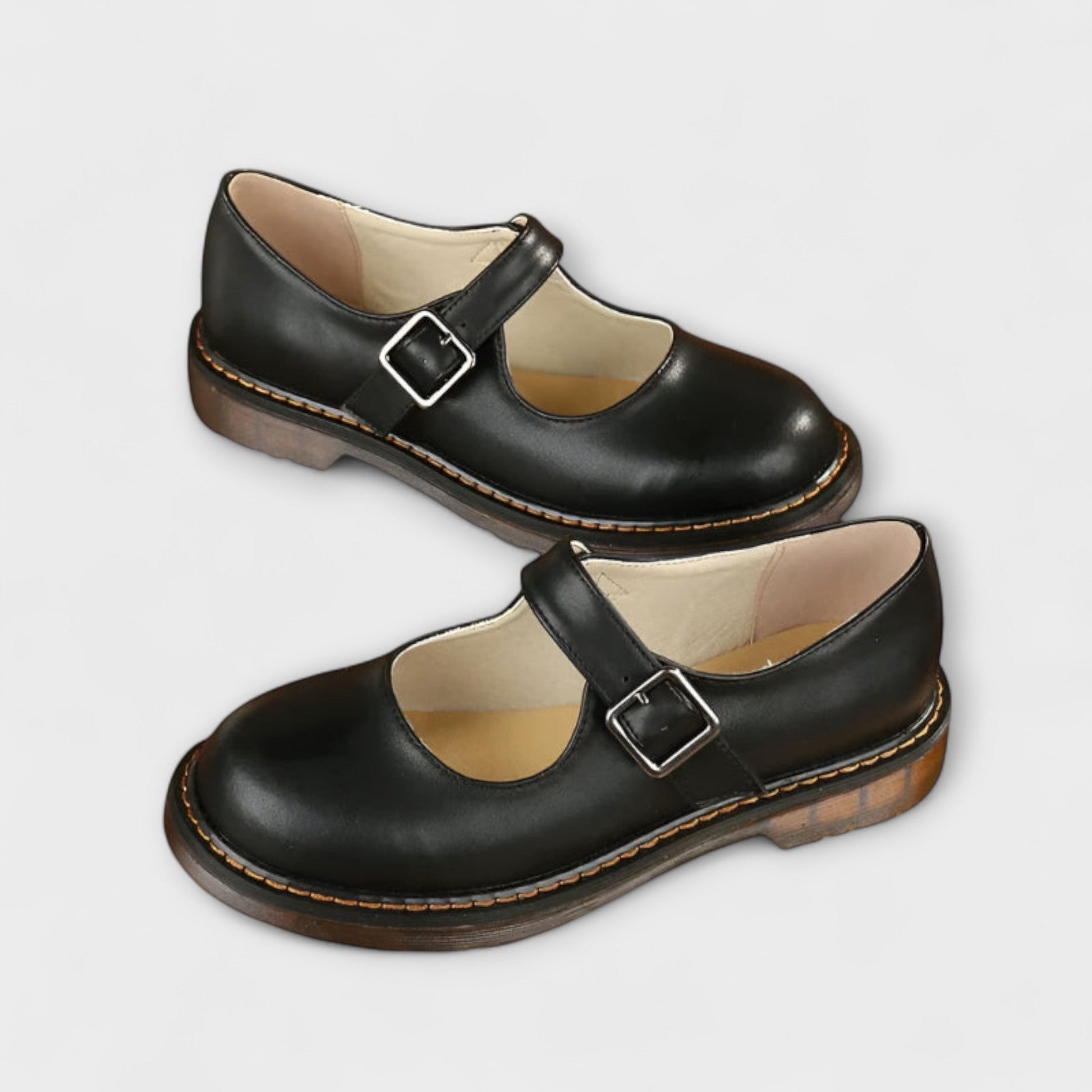 Scarpe vintage chiuse di alta qualità da donna - comfort ed eleganza