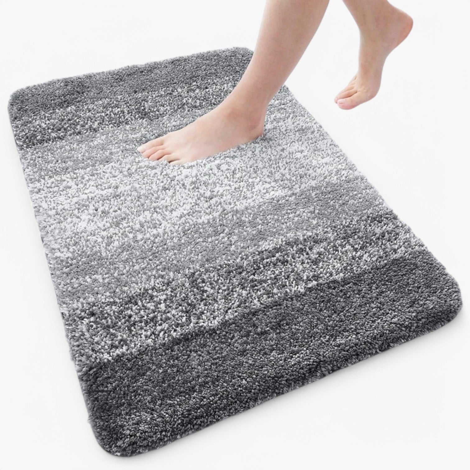 Tappetino da Bagno Super Assorbente Antiscivolo Piedi asciutti