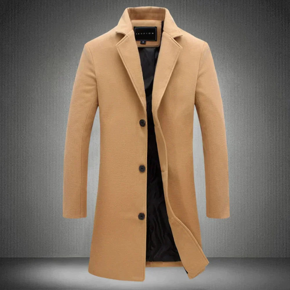 Cappotto di lana da uomo