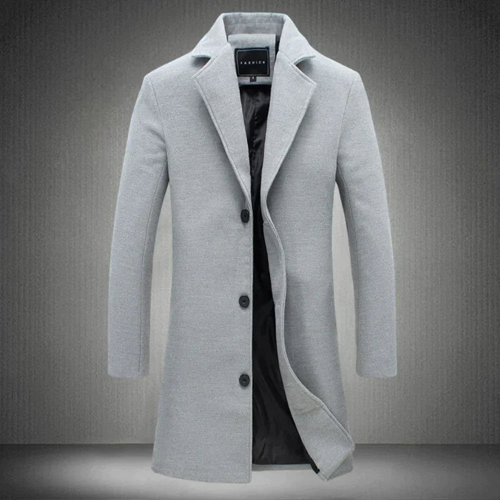 Cappotto di lana da uomo