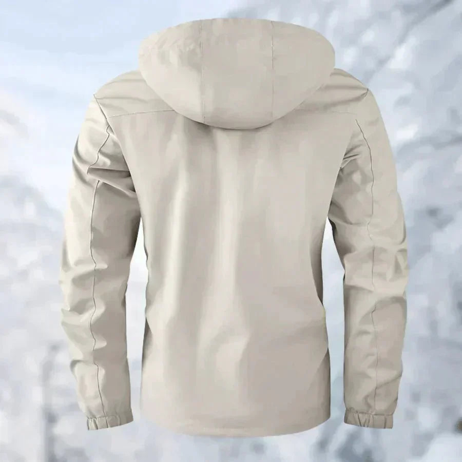 Giacca impermeabile e antivento da uomo - Comodo cappotto da esterno