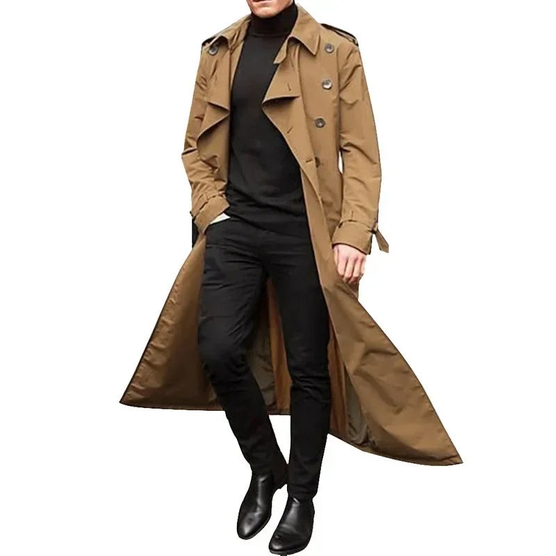 Trench casual e alla moda per uomo