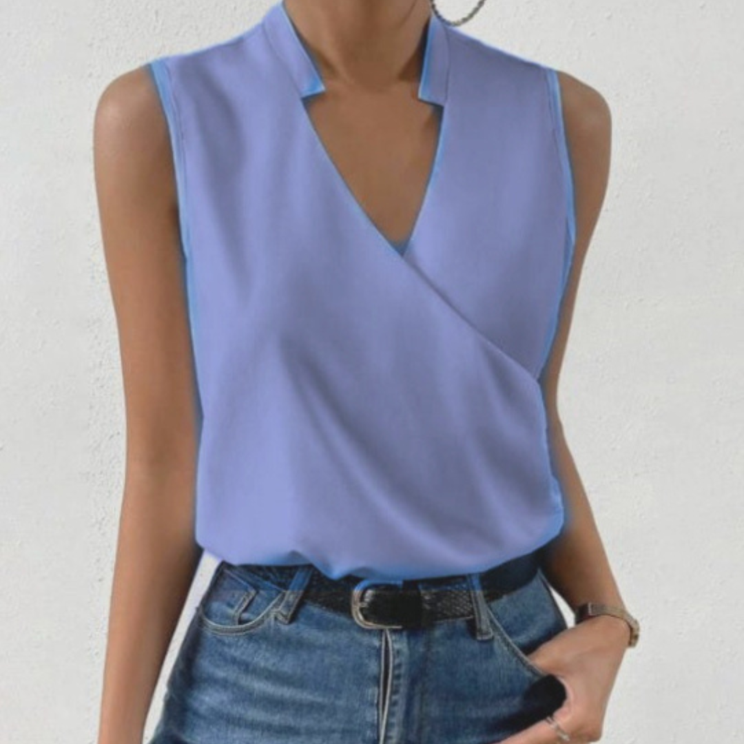 Op estivo morbido con scollo a V per donna | Casual