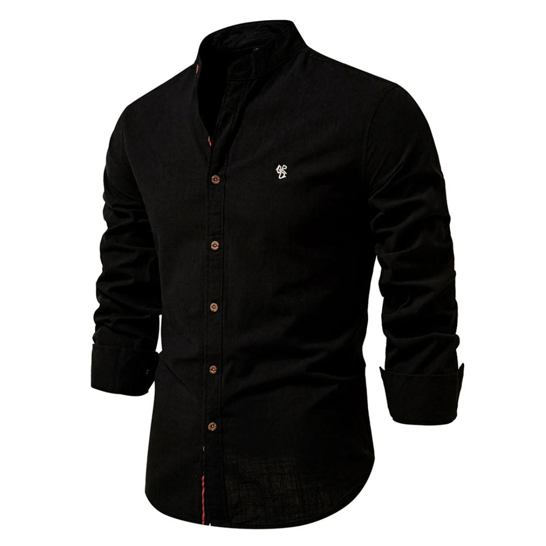 Camicia moderna in cotone da uomo - Manica lunga resistente ed elegante