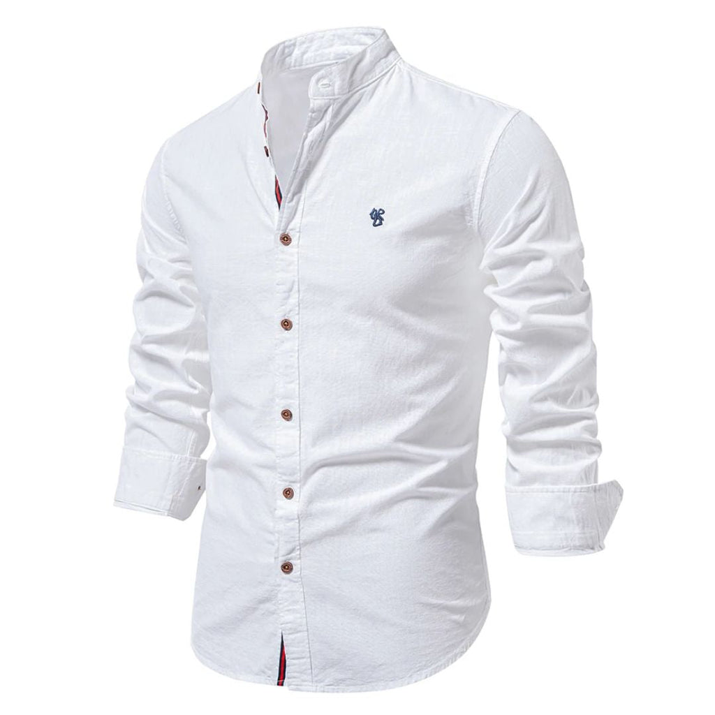 Camicia moderna in cotone da uomo - Manica lunga resistente ed elegante