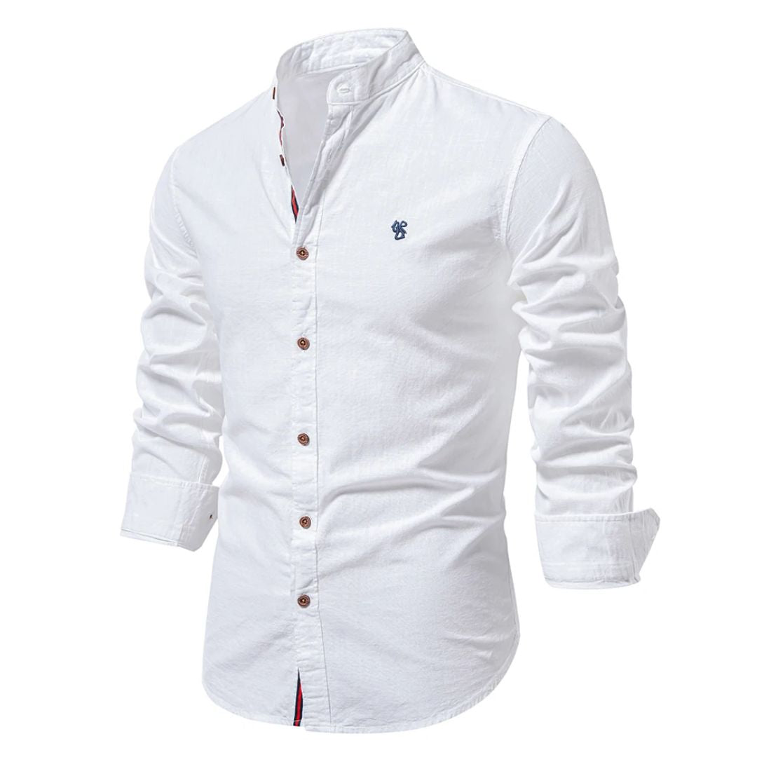 Camicia moderna in cotone da uomo - Manica lunga resistente ed elegante