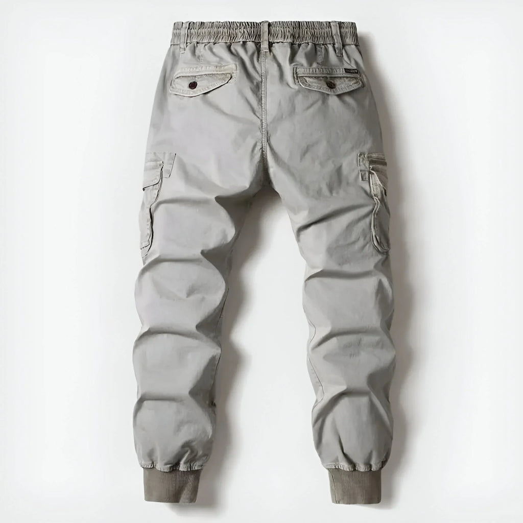 Pantaloni cargo casual in cotone premium da uomo - Stile elegante per tutti i giorni