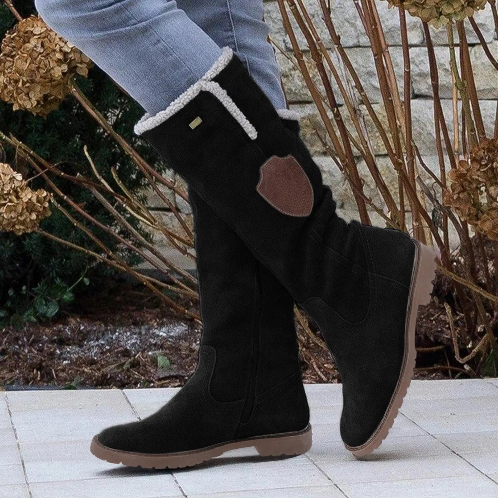 Stivali da Donna Chic Fodera in Peluche – Calzatura Invernale Confortevole