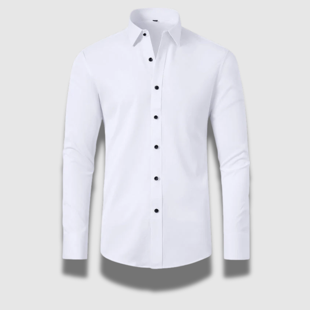 Camicia da uomo premium elasticizzata e antipiega