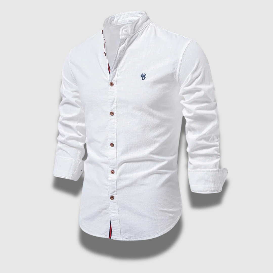 Camicia a maniche lunghe da uomo Premium, resistente e confortevole