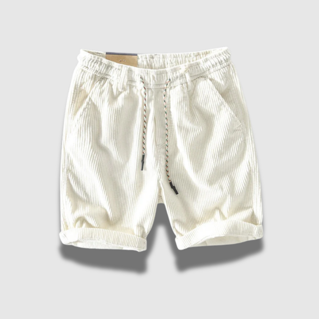 Pantaloncini da uomo in velluto a coste Premium, morbidi e traspiranti