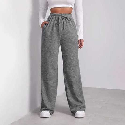 Pantaloni donna premium a gamba dritta versatili