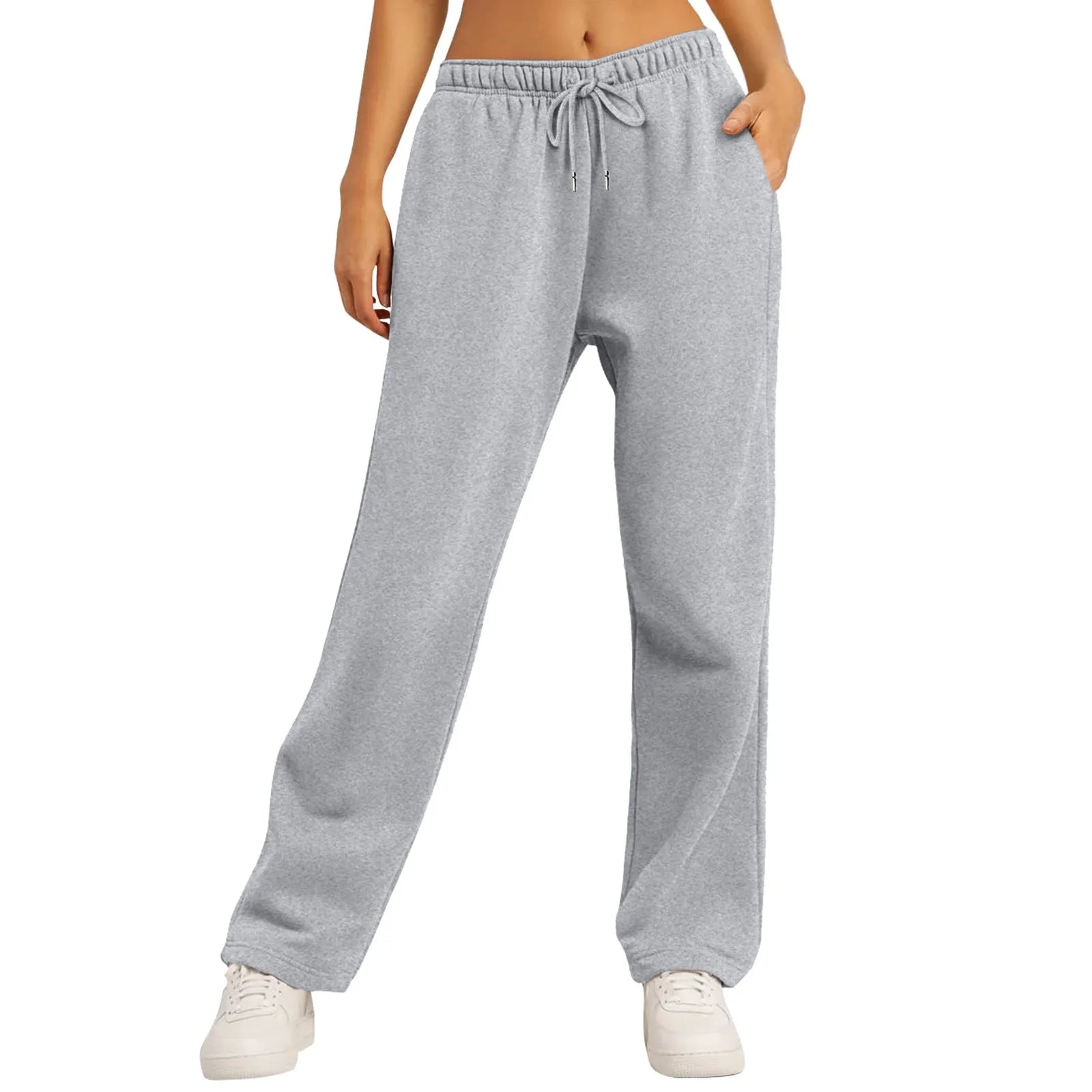 Pantaloni donna premium a gamba dritta versatili