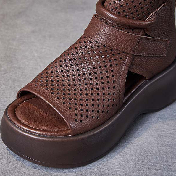Sandali da donna alla moda eleganti comodi casual e alla moda con suola morbida e plateau – Estive, Leggere