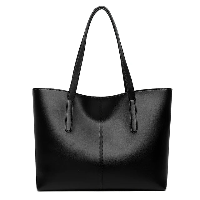 Elegante borsa a tracolla in pelle vegana