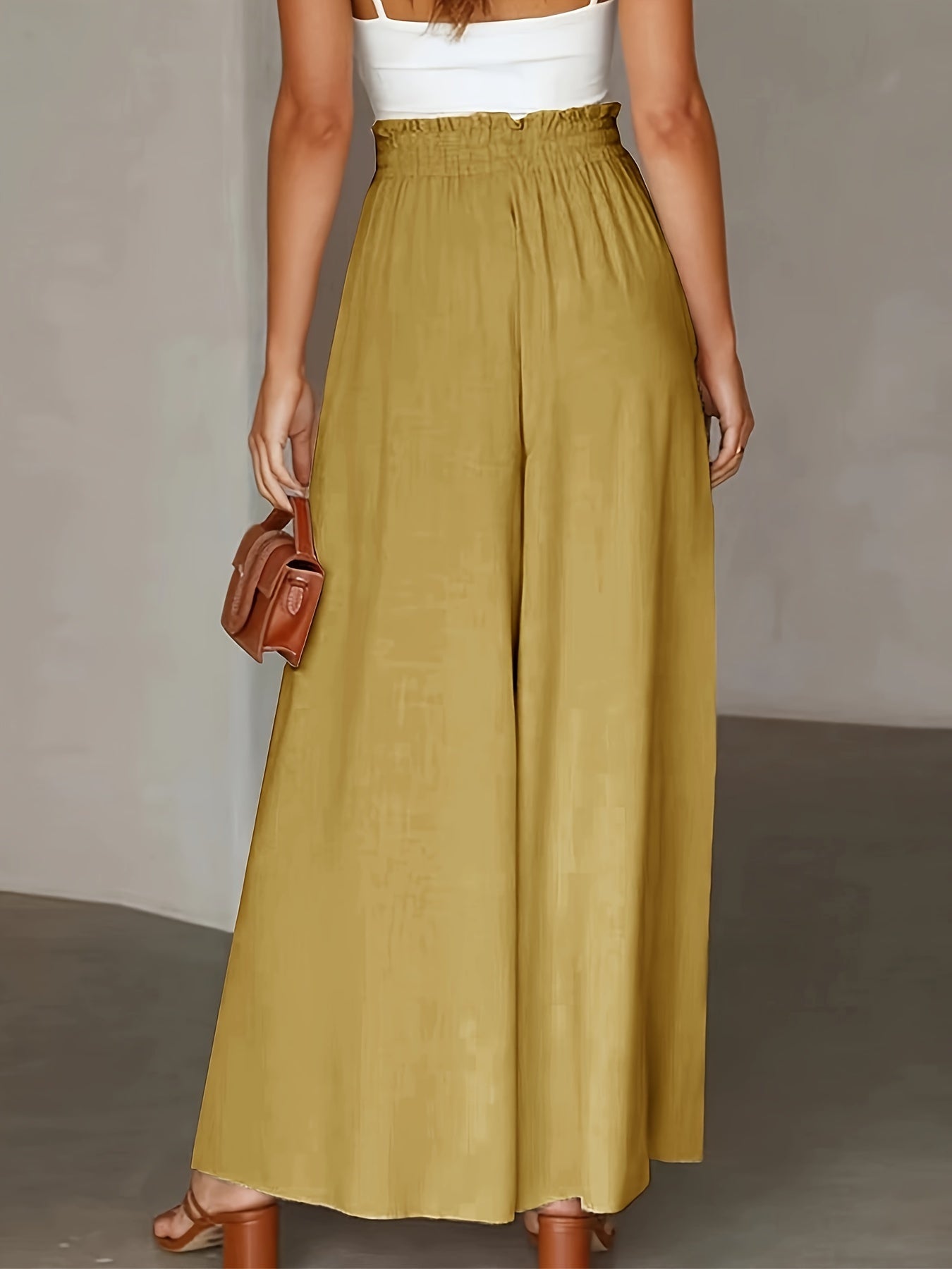 Pantaloni palazzo donna a vita alta – stile boho e comfort estivo