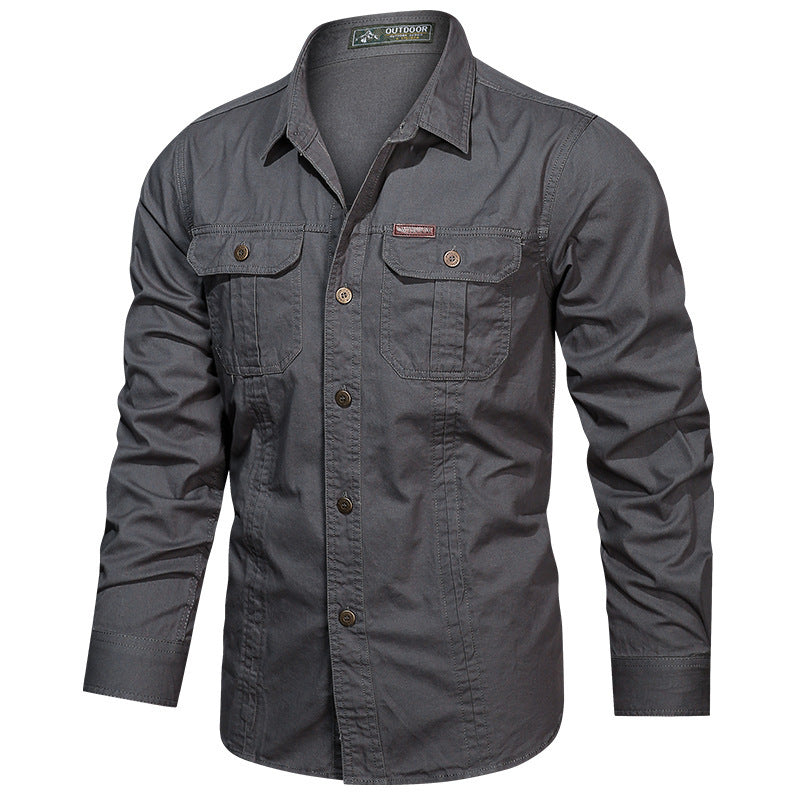 Camicia militare da uomo