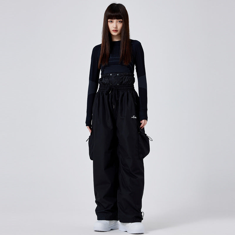 Pantalon de Ski isolante impermeabile per donna – Protezione respirante contro la neige