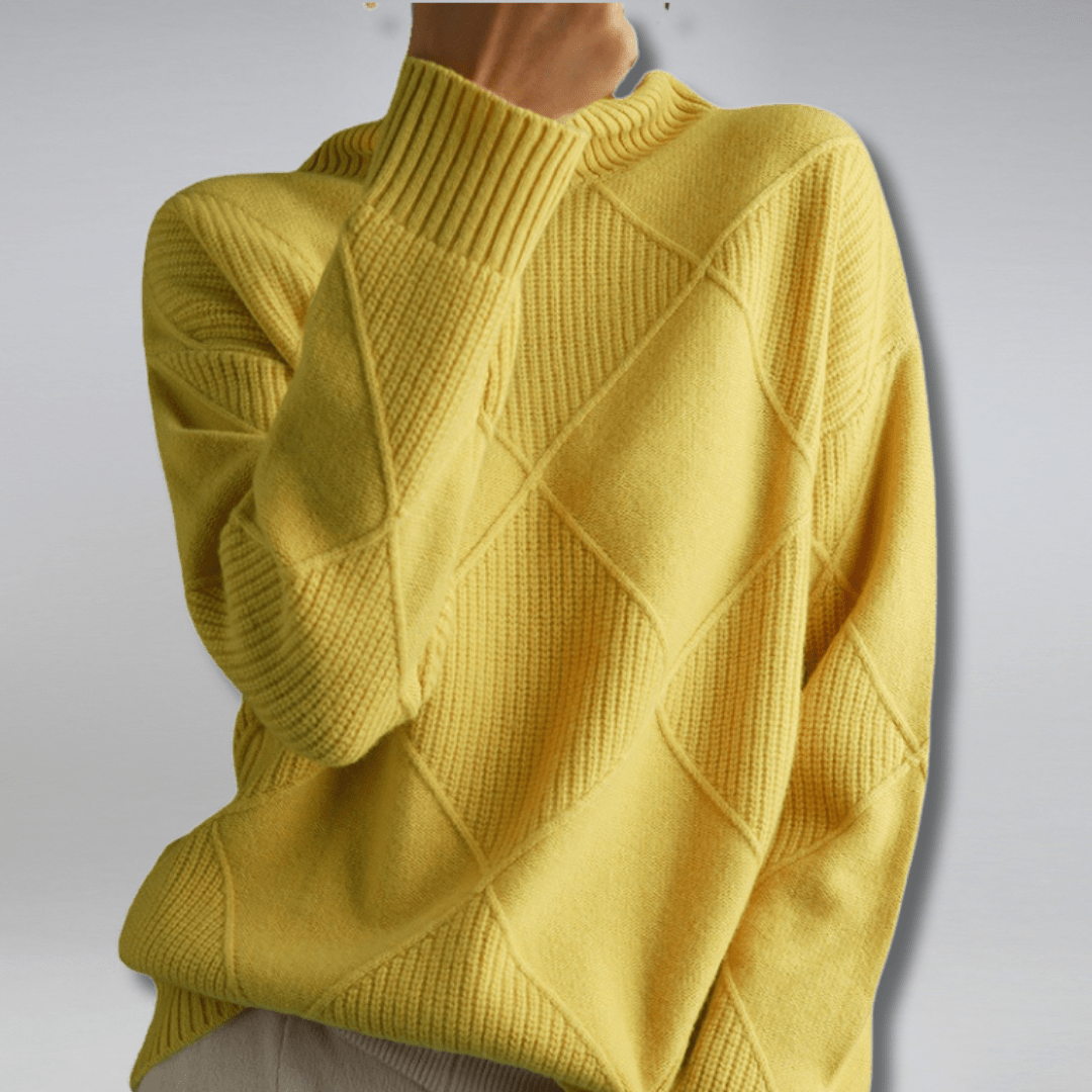 Maglione dolcevita morbido da donna