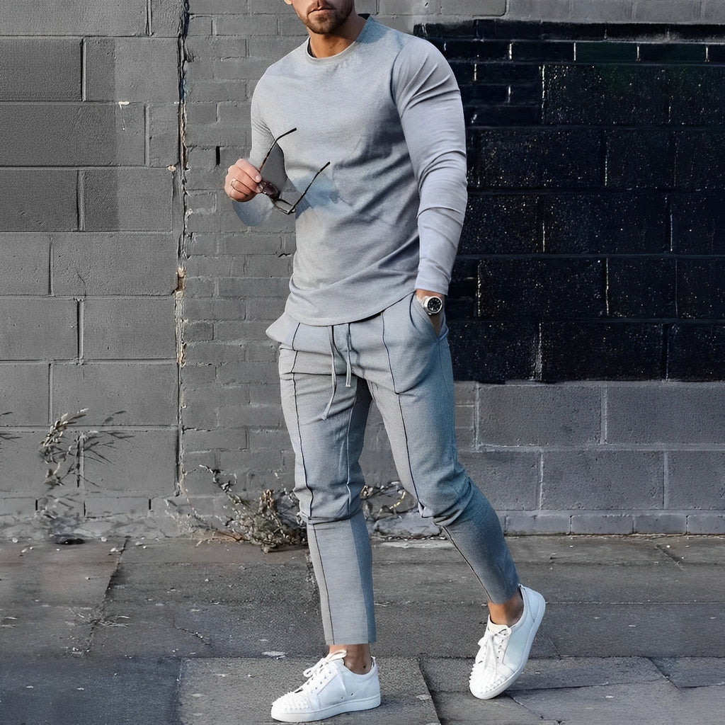 Set di pantaloni Premium Slim Modern Jumper da uomo