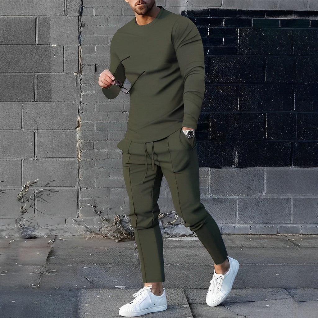 Set di pantaloni Premium Slim Modern Jumper da uomo