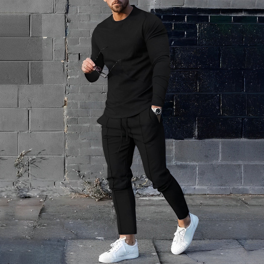 Set di pantaloni Premium Slim Modern Jumper da uomo