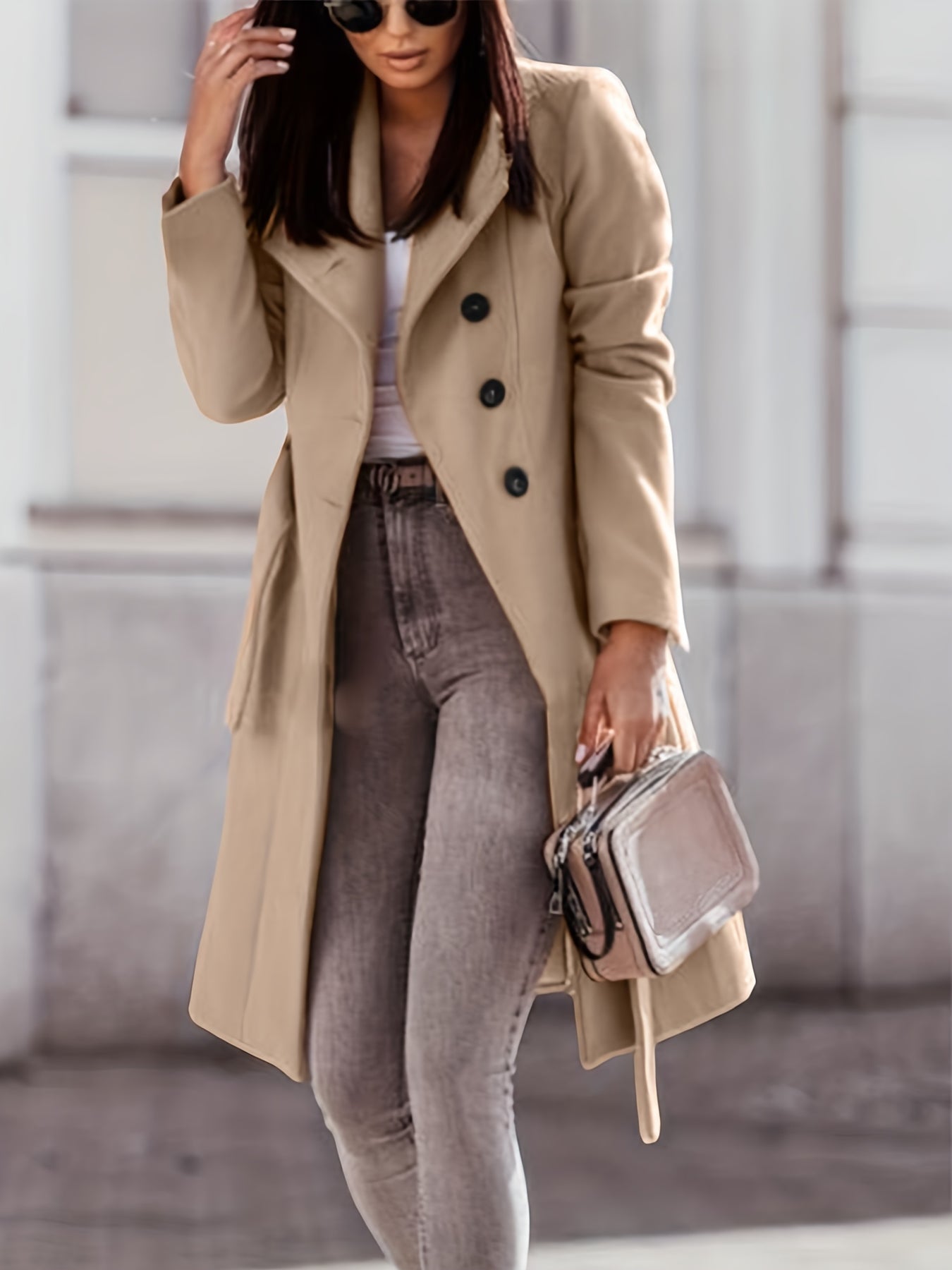 Trench lungo da donna
