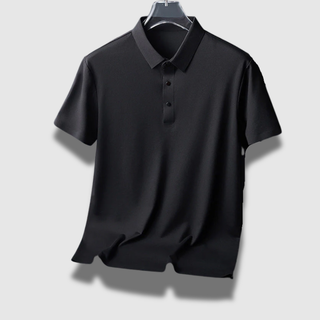 Polo in seta leggera Premium da uomo