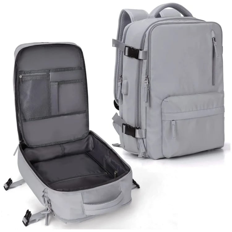 Zaino da Viaggio Impermeabile Medio per Laptop – Borsa da 35L Leggera e Resistente per Escursioni, Campeggio, Trekking e Viaggi – per Uomo e Donna