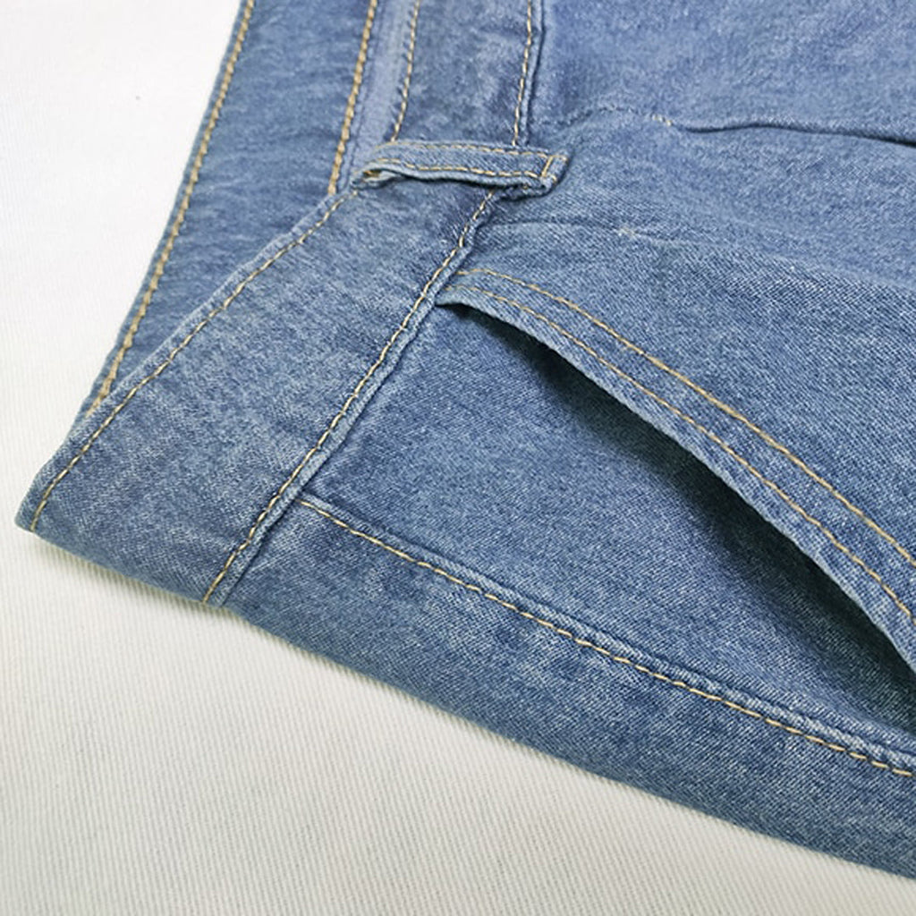 Jeans classici a gamba larga da donna - ideali per l'uso quotidiano