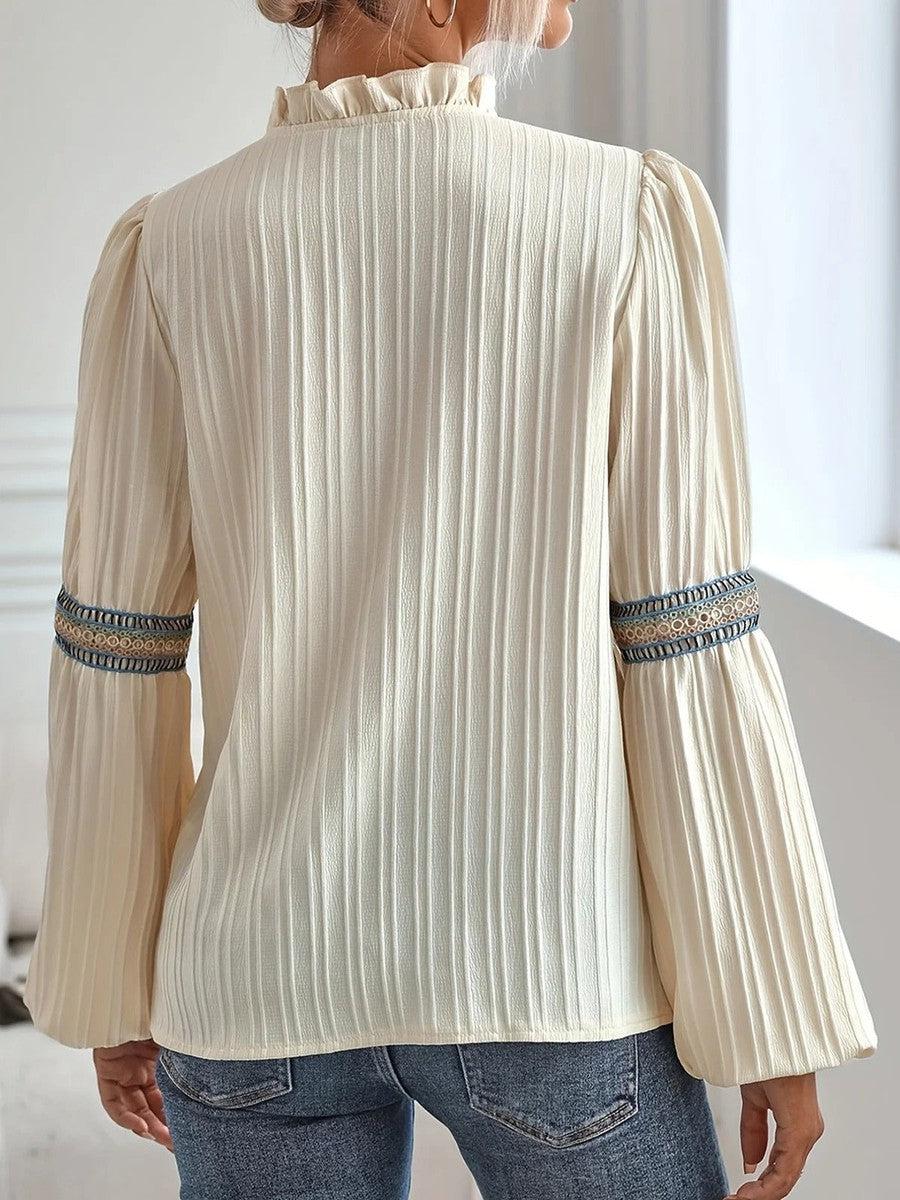 Blusa vintage chic per donna