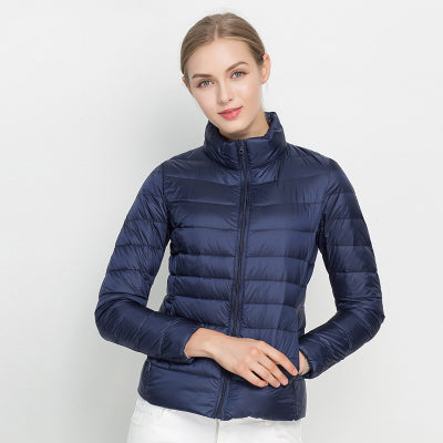 Piumino leggero e impermeabile da donna per la primavera
