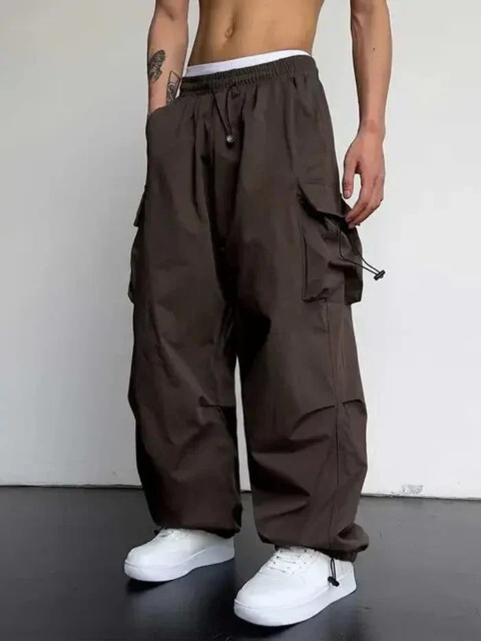 Pantaloni cargo da uomo, resistenti e confortevoli, dal taglio rilassato