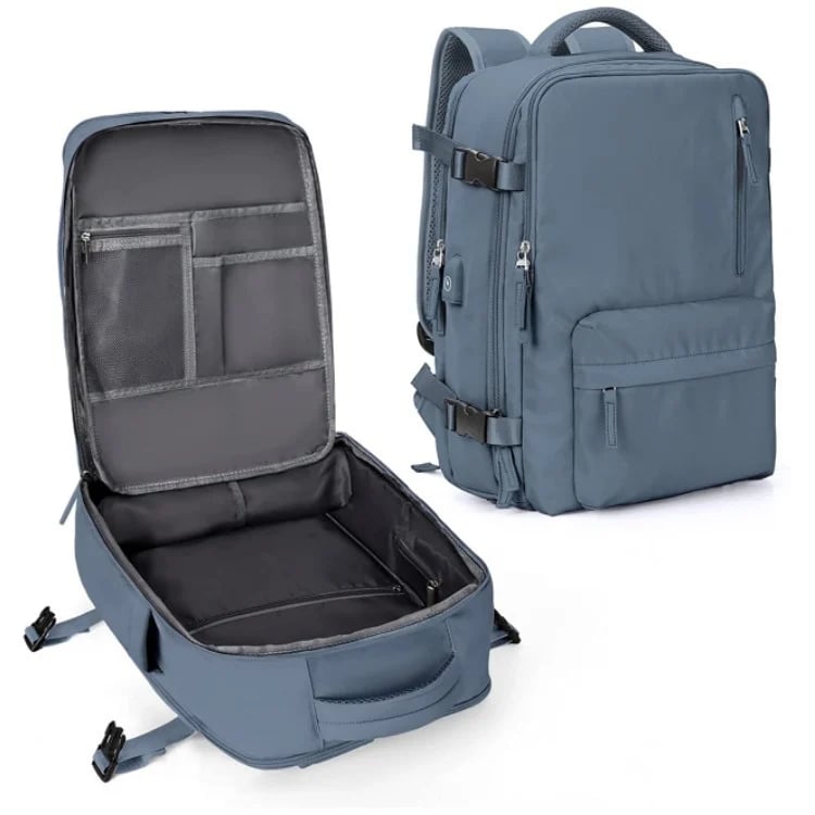 Zaino da Viaggio Impermeabile Medio per Laptop – Borsa da 35L Leggera e Resistente per Escursioni, Campeggio, Trekking e Viaggi – per Uomo e Donna