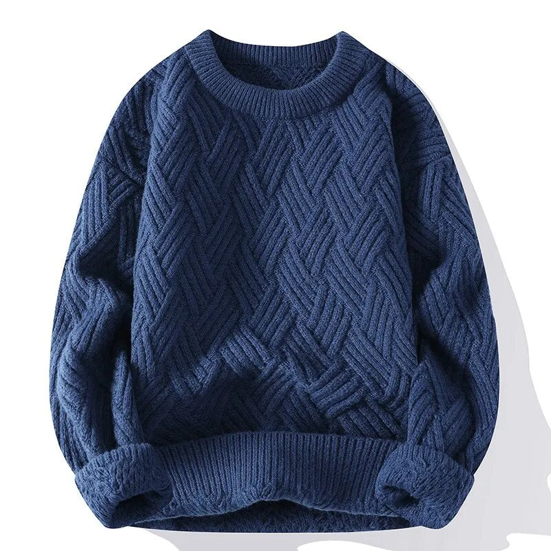 Maglione vintage da uomo - Maglione retrò caldo ed elegante