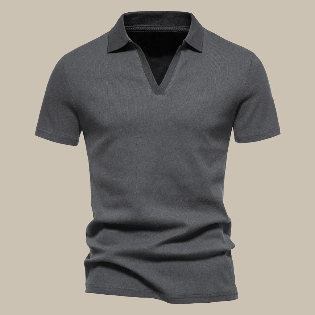 Polo in lana merino premium | Polo a maniche corte da uomo per la primavera