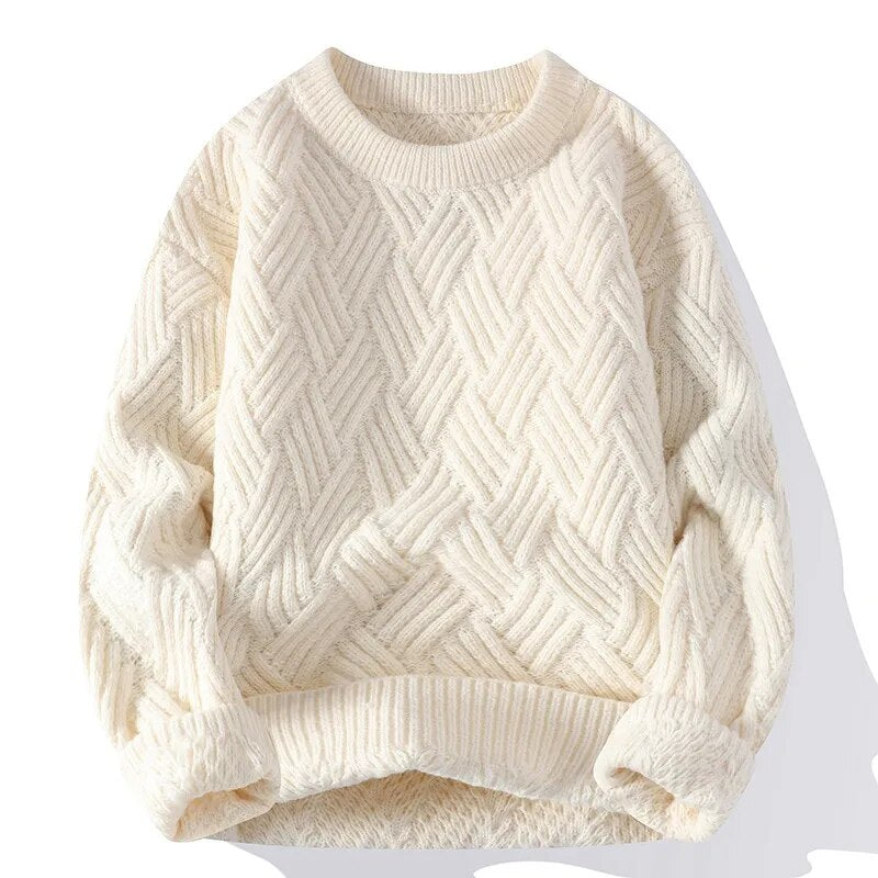 Maglione vintage da uomo - Maglione retrò caldo ed elegante
