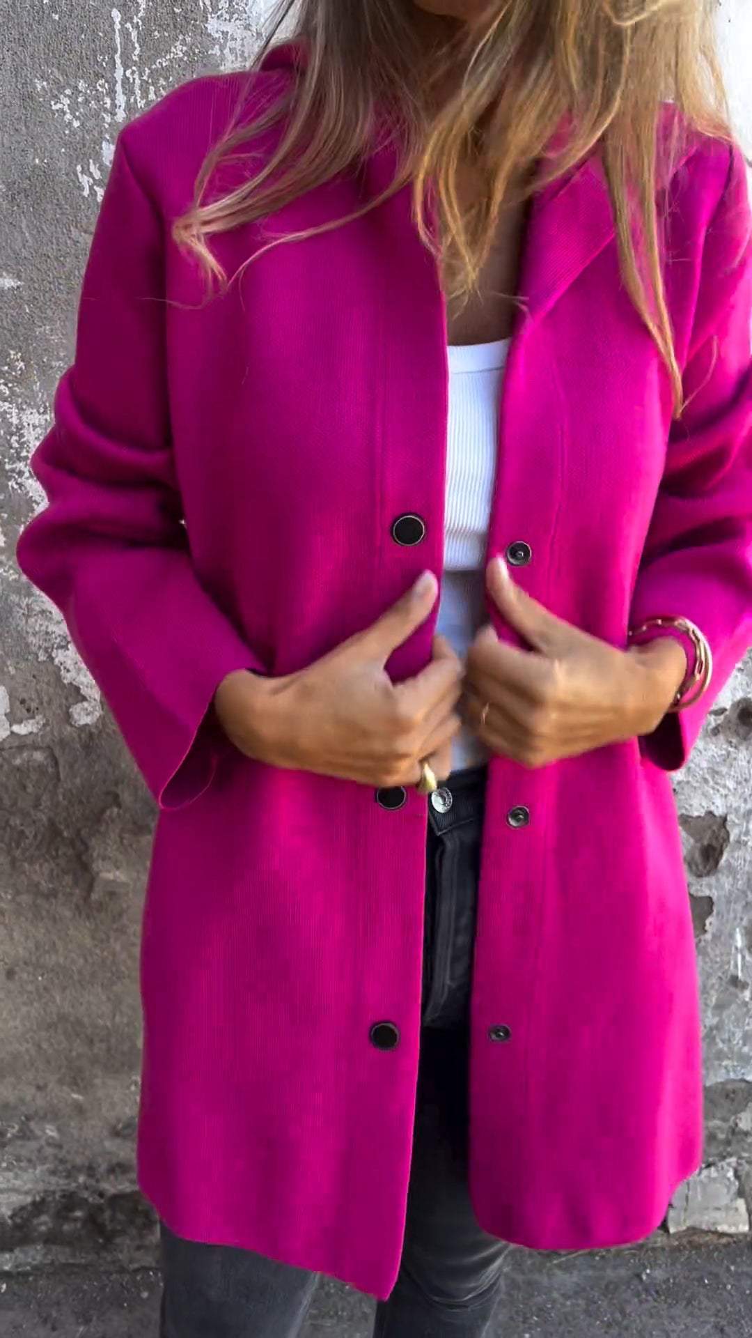 Cardigan con Cappuccio e Bottoni Casual da Donna - Comfort e Stile