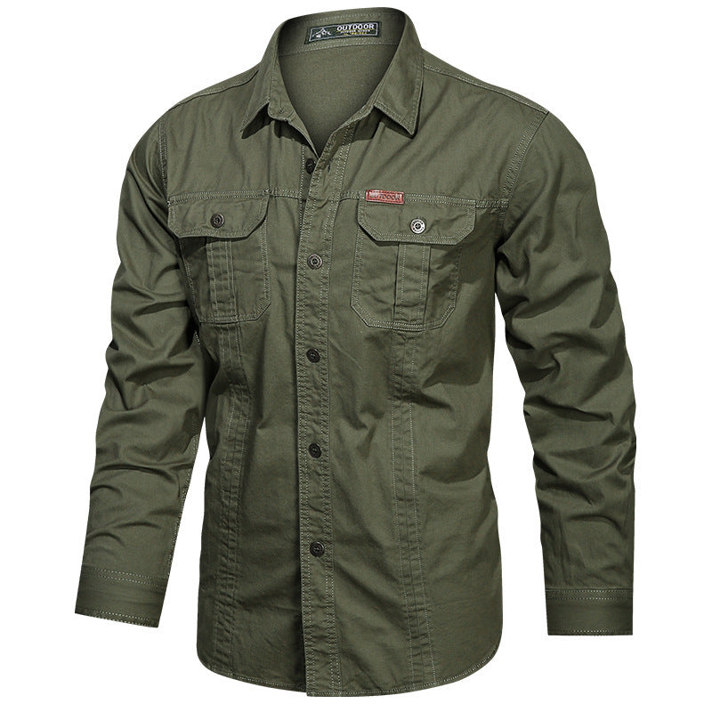 Camicia militare da uomo