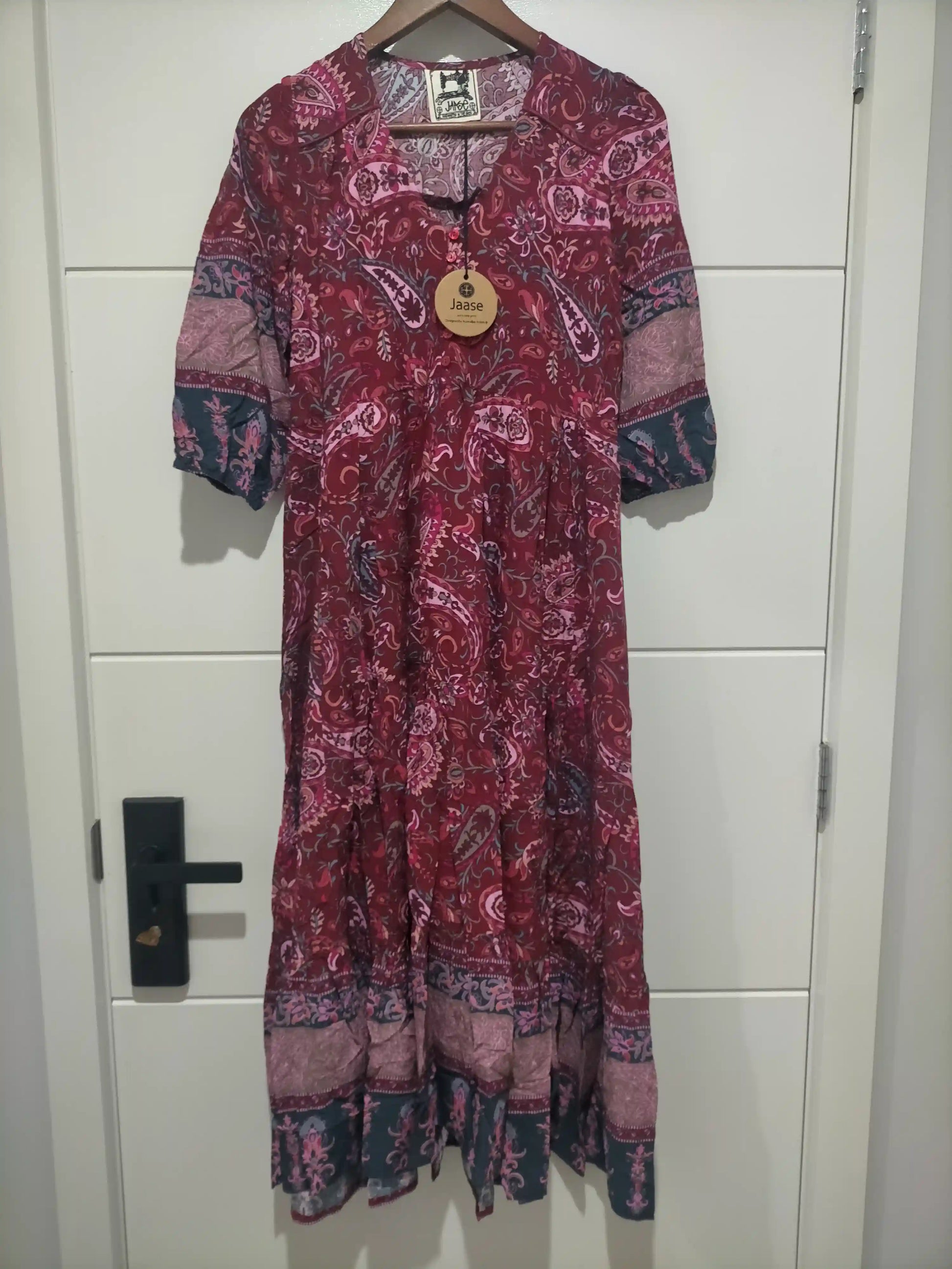Abito midi stampato da donna
