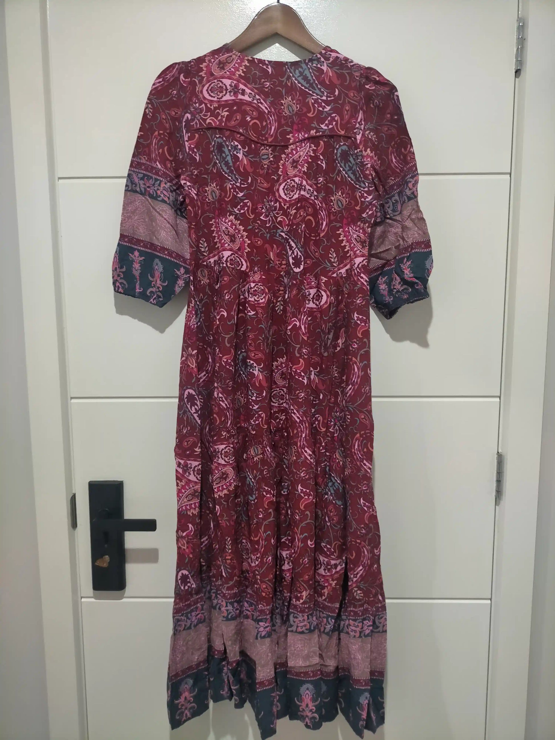 Abito midi stampato da donna