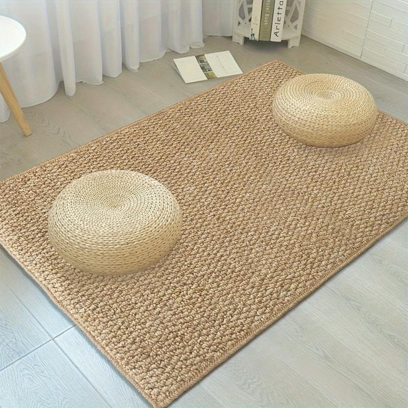 Zerbino d'ingresso in paglia di riso naturale: eleganza rustica per la tua casa