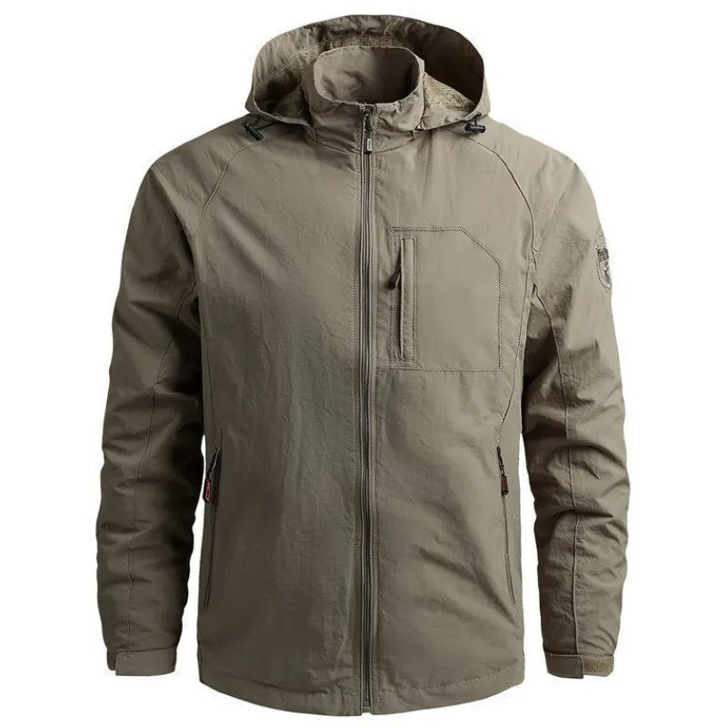 Giacca Cargo Impermeabile Leggera da Uomo – Abbigliamento Casual Confortevole