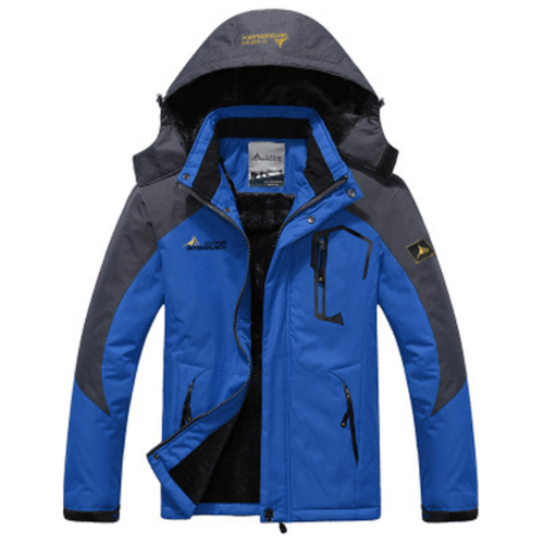 Giacca da sci da uomo comoda per esterni - Abbigliamento invernale traspirante e impermeabile