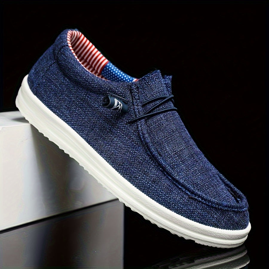 Scarpe slip-on da uomo in tessuto – leggere, comode e traspiranti