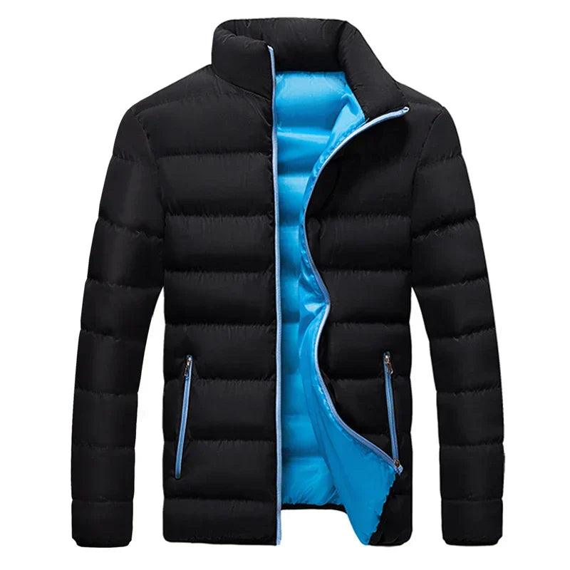 Giacca trapuntata leggera moderna da uomo - Comfort invernale con cerniera